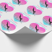 Gymnastiek Uneven Bars Cadeaupapier (Hoek)