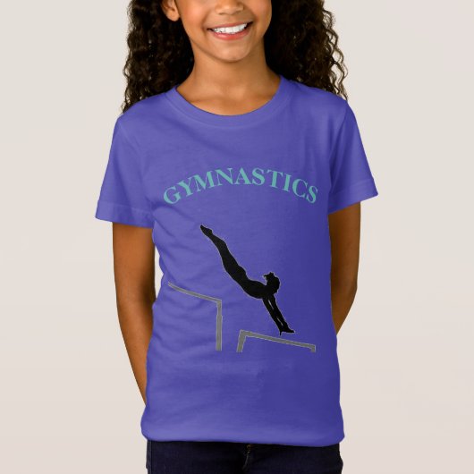Gymnastiek Uneven Bars T-Shirt (Voorkant)