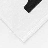 Gymnastiek vaardigheden Typografie Fleece Deken (Hoek)