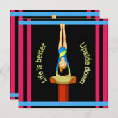 Gymnastiek Vault-leven is beter onderaan (Voorkant / Achterkant)