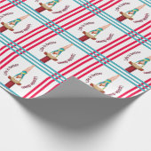 Gymnastiek Vault-leven is beter onderaan Cadeaupapier (Hoek)