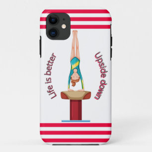 Gymnastiek Vault-leven is beter onderaan Case-Mate iPhone Case