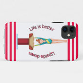 Gymnastiek Vault-leven is beter onderaan Case-Mate iPhone Case (Achterkant (horizontaal))