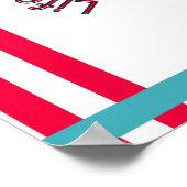 Gymnastiek Vault-leven is beter onderaan Poster (Hoek)