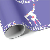 Gymnastiek ventilatorenergiehandgreep cadeaupapier (Rol Hoek)