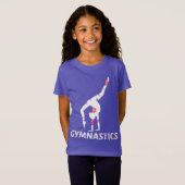 Gymnastiek ventilatorenergiehandgreep t-shirt (Voorkant volledig)
