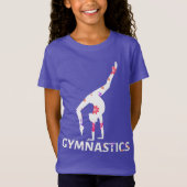 Gymnastiek ventilatorenergiehandgreep t-shirt (Voorkant)
