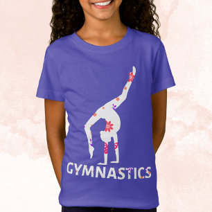 Gymnastiek ventilatorenergiehandgreep t-shirt