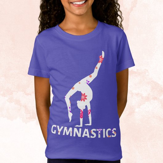 Gymnastiek ventilatorenergiehandgreep t-shirt