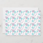 Gymnastiek Verjaardag Dank u kaart met foto (Achterkant)