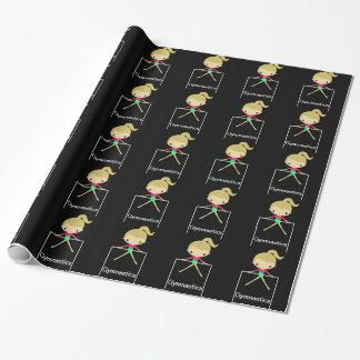 Gymnastiek verpakkingspapier cadeaupapier