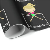Gymnastiek verpakkingspapier cadeaupapier (Rol Hoek)