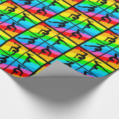  GYMNASTIEK VERPAKKINGSPAPIER CADEAUPAPIER (Hoek)