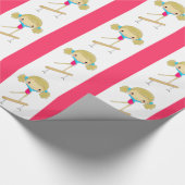 Gymnastiek verpakkingspapier cadeaupapier (Hoek)