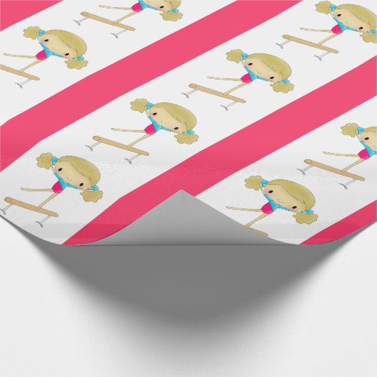 Gymnastiek verpakkingspapier cadeaupapier (Hoek)