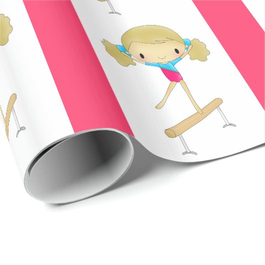 Gymnastiek verpakkingspapier cadeaupapier (Rol Hoek)