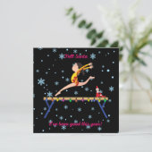 Gymnastiek vertelt de Kerstman dat ik dit jaar goe (Staand voorkant)