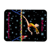 Gymnastiek vertelt de Kerstman dat ik dit jaar goe Magneet (Horizontaal)