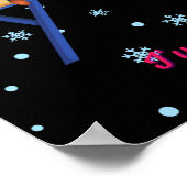 Gymnastiek vertelt de Kerstman dat ik dit jaar goe Poster (Hoek)