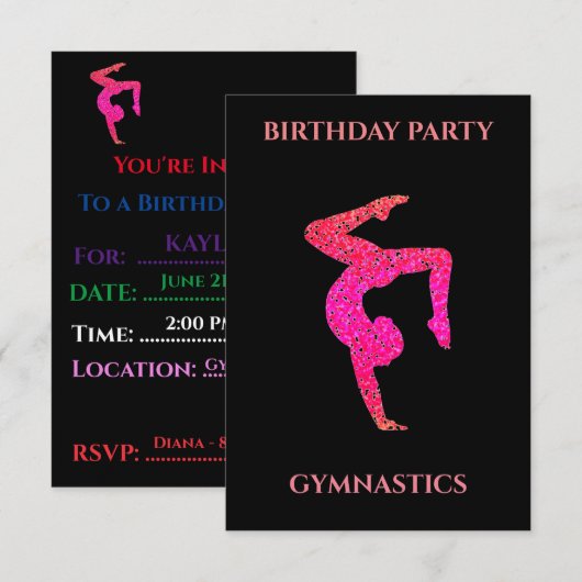 "GYMNASTIEK"-VERZOEKEN OP DE TWEEDE DAG. (Voorkant / Achterkant)