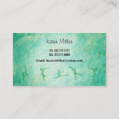 Gymnastiek Visitekaartjes (Achterkant)