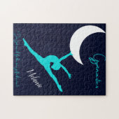 Gymnastiek voor de maan legpuzzel (Horizontaal)