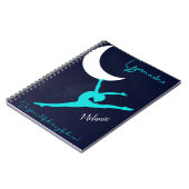 Gymnastiek voor de maan notitieboek (Linkerzijde)