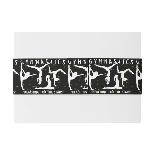 Gymnastiek voor de sterren uitnodigingen wikkel
