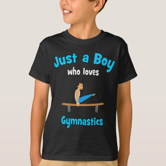 Gymnastiek voor jongens Gymnastiek T-shirt (Voorkant)