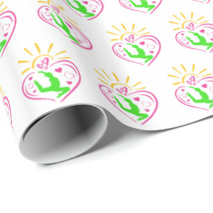 Gymnastiek voor vrouwen - Sunshine Summertime Art Cadeaupapier