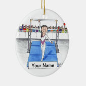 Gymnastiek - Vrouw Keramisch Ornament (Rechts)