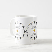 Gymnastiek - Vrouw Koffiemok (Voorkant links)