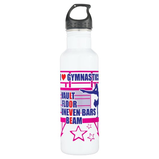 Gymnastiek Waterfles (Voorkant)