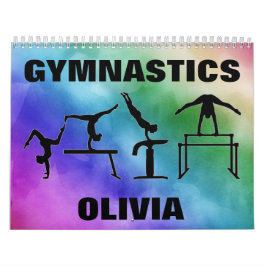 Gymnastiek Waterverf Kalender