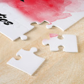 Gymnastiek Waterverf Splash Aangepast Legpuzzel (Zijkant)