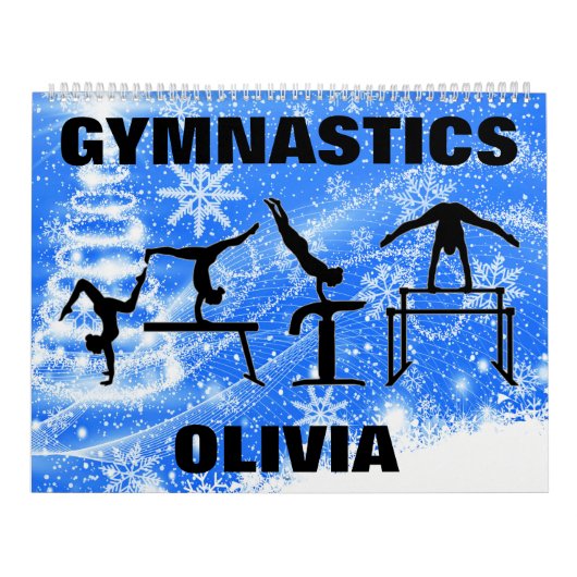 Gymnastiek Winter Sneeuwkalender Kalender (Hoes)