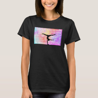 Gymnastiek Woorden Ombre T-shirt
