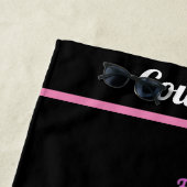 Gymnastiek Word Cloud Strandlaken (In situ)