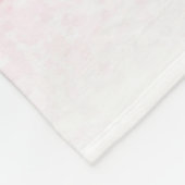 Gymnastiek Zacht, duizelig, aanpasbaar roze tanger Fleece Deken (Hoek)