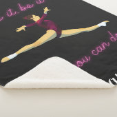 Gymnastiek Zie het, of het nu is - Alleen jij kunt Sherpa Deken (3/4)