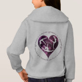 Gymnastiek zit in de basale Zip van My Heart Girls (Achterkant)