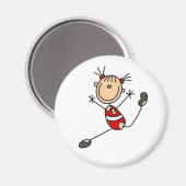 Gymnastiekafbeelding Magneet (Voorkant / Achterkant)