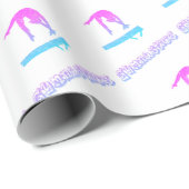 Gymnastiekbaldruk Cadeaupapier (Rol Hoek)