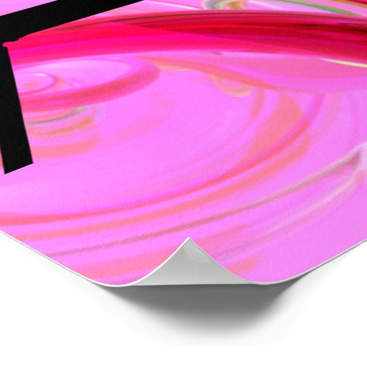 Gymnastiekbundel Abstract Poster (Hoek)