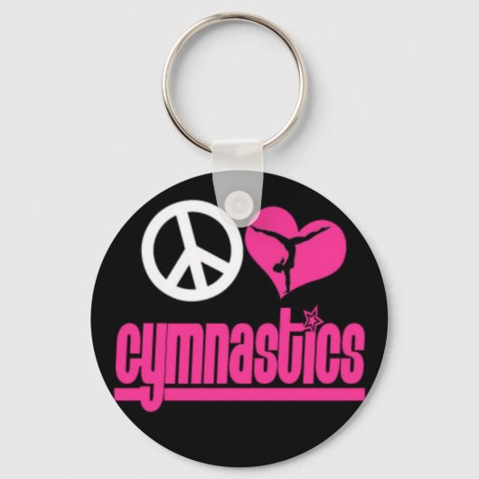 Gymnastiekcadeaus en accessoires voor sleutelhange sleutelhanger (Voorkant)