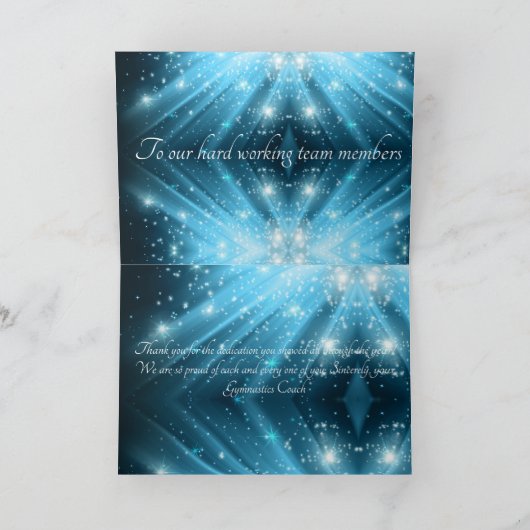 GYMNASTIEKCOACH VOOR STUDENTEN PERSONALISEREN Note Notitiekaartje (Binnen)