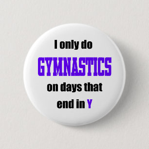 Gymnastiekdagen Ronde Button 5,7 Cm