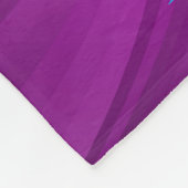 Gymnastiekdeken.  Persoonlijke naam. Fleece Deken (Hoek)