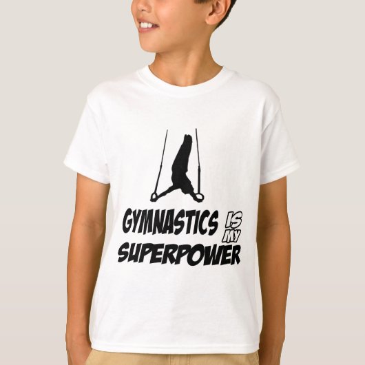 Gymnastiekdesign T-shirt (Voorkant)