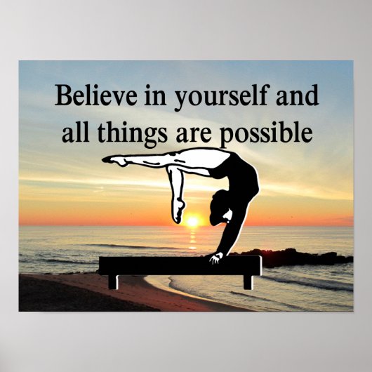 GYMNASTIEKDROMEN POSTER (Voorkant)